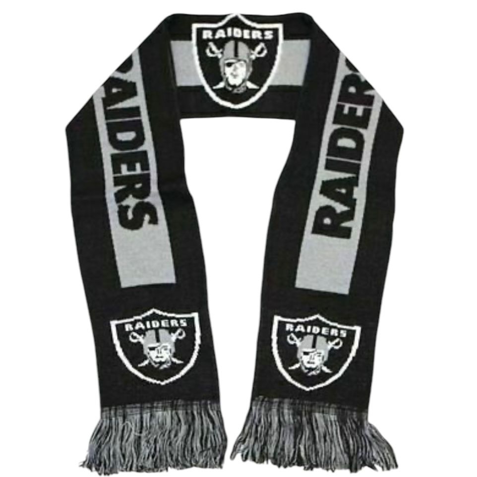 Las Vegas Raiders Adult Knit Scarf