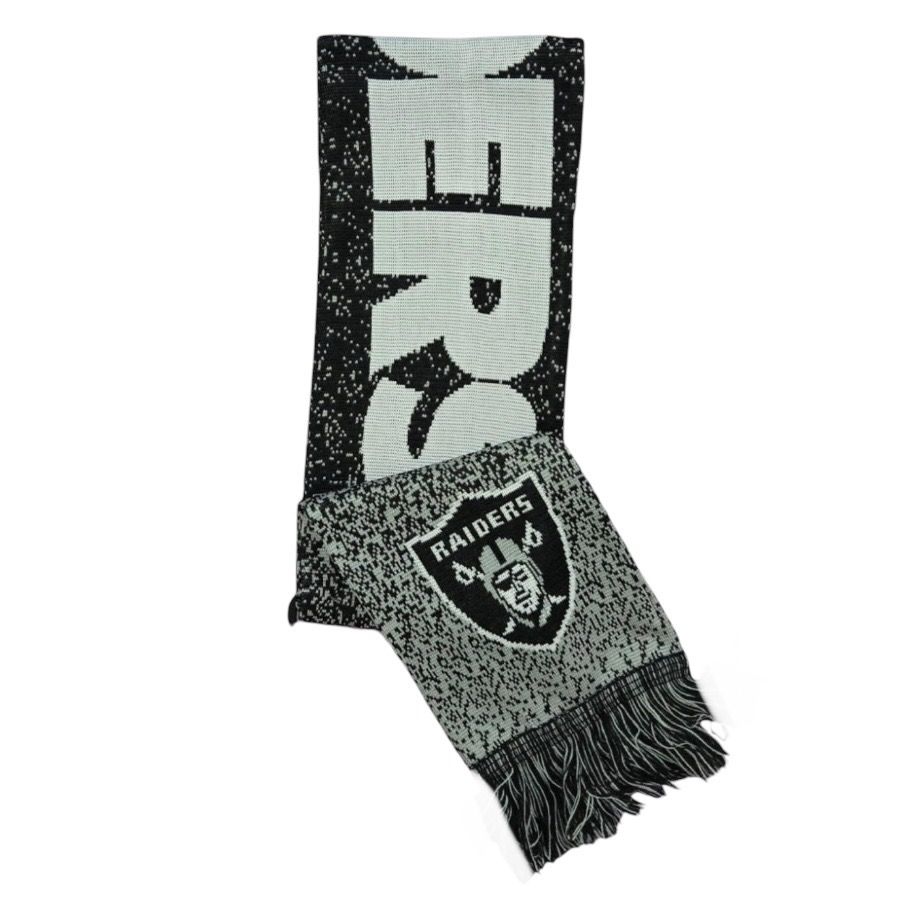 Las Vegas Raiders Fade Adult Knit Scarf
