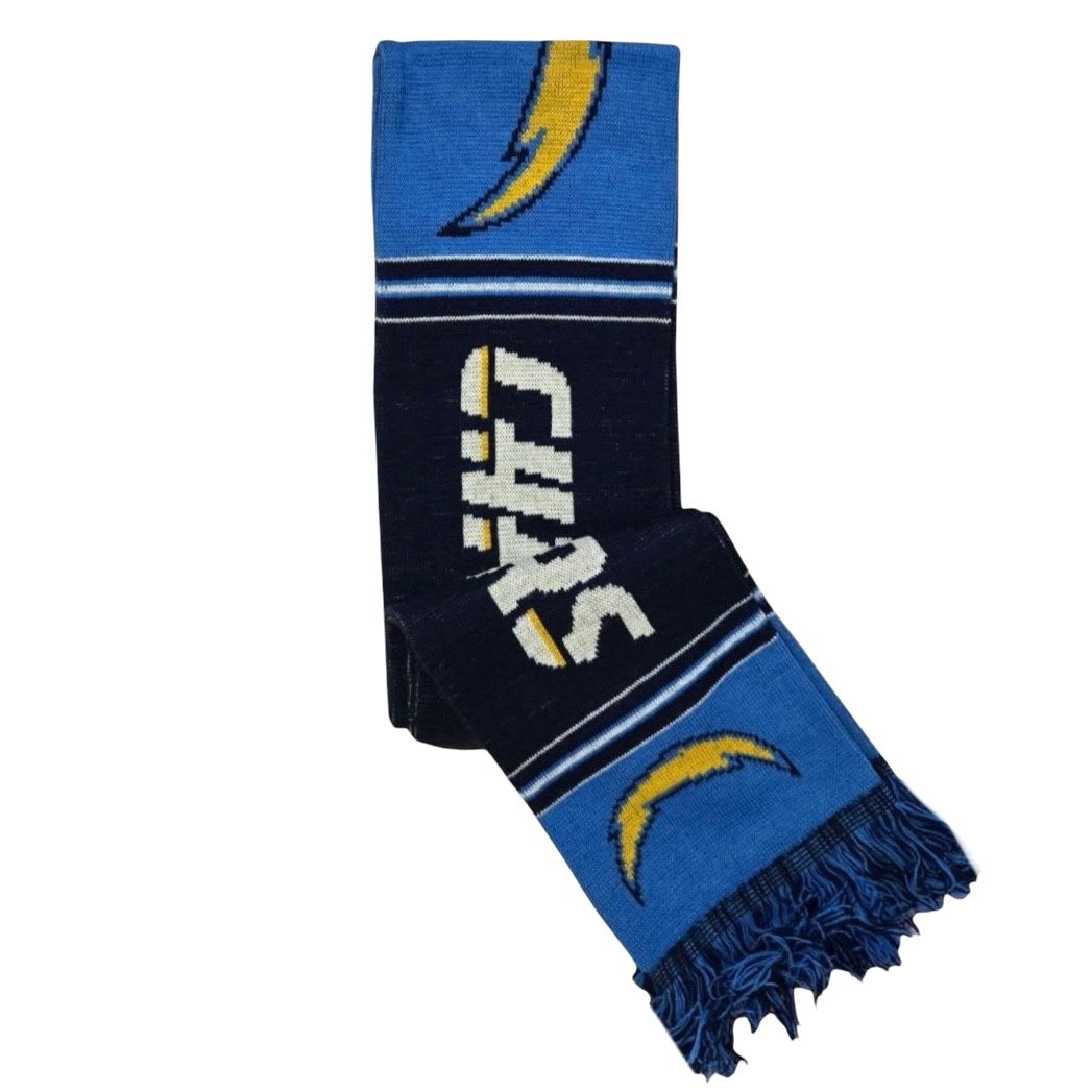 Los Angeles Chargers Adult Knit Scarf