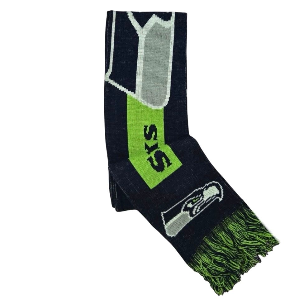 Seattle Seahawks Blue Adult Knit Scarf