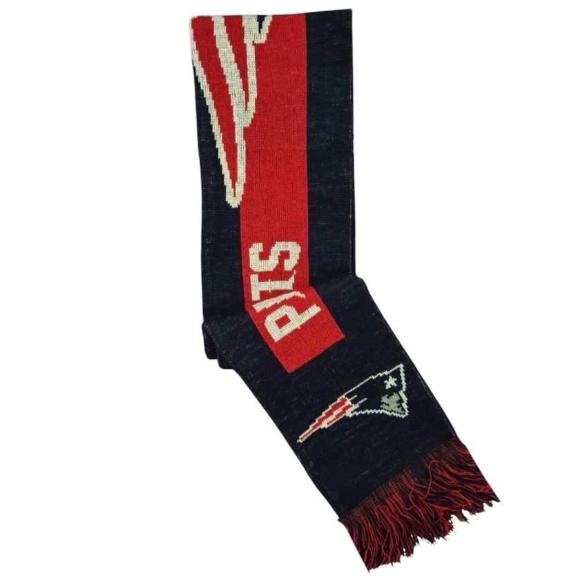 New England Patriots Dark Blue Adult Knit Scarf