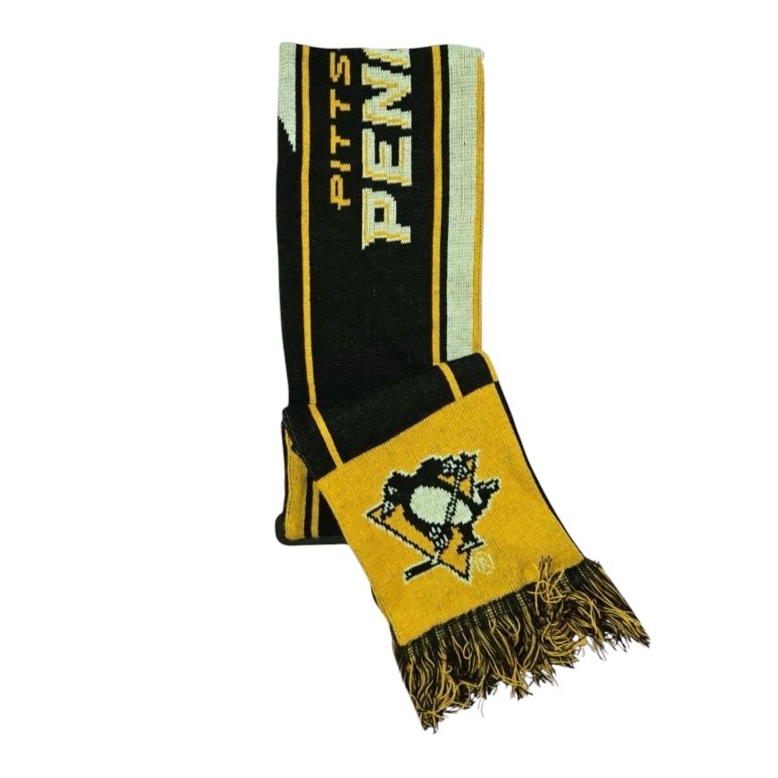 Pittsburgh Penguins Color Wave Adult Knit Scarf