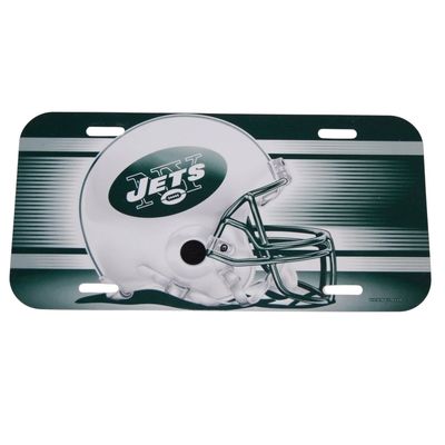 New York Jets Plastic License Plate New York Jets Plastic License Plate