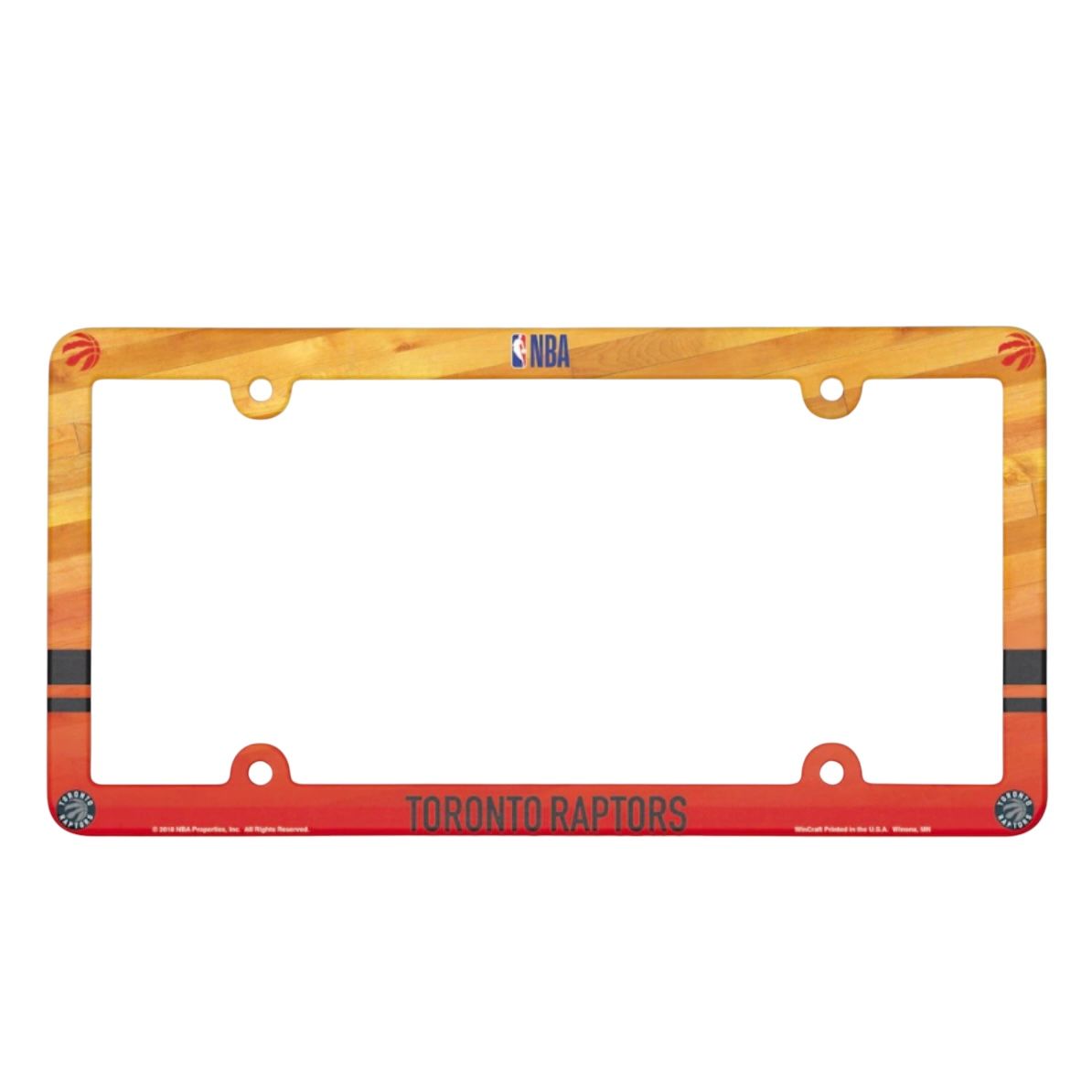 Toronto Raptors Plastic License Plate Frame