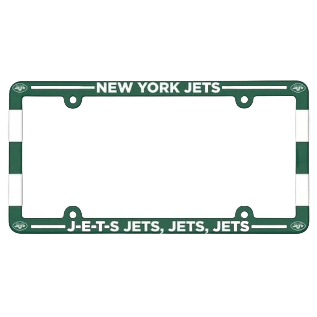 New York Jets Plastic License Plate Frame