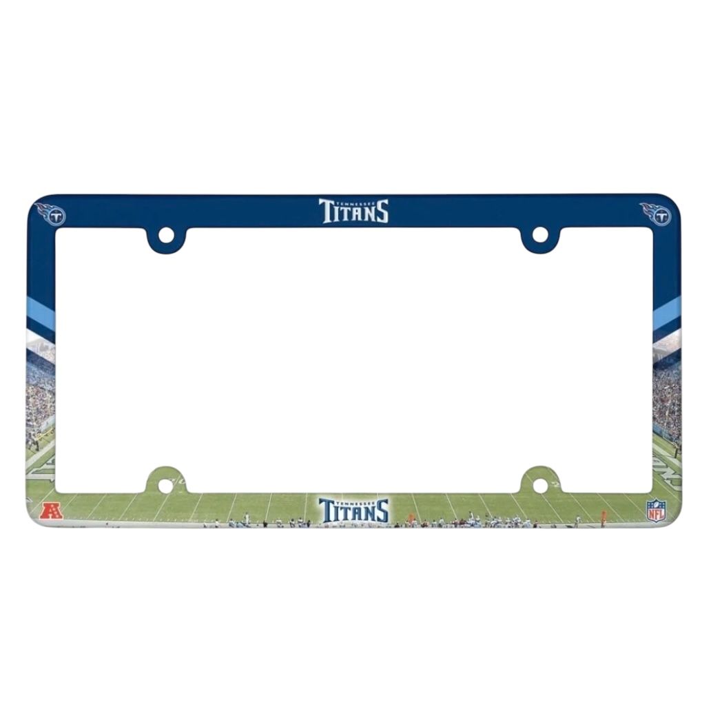 Tennessee Titans Plastic License Plate Frame