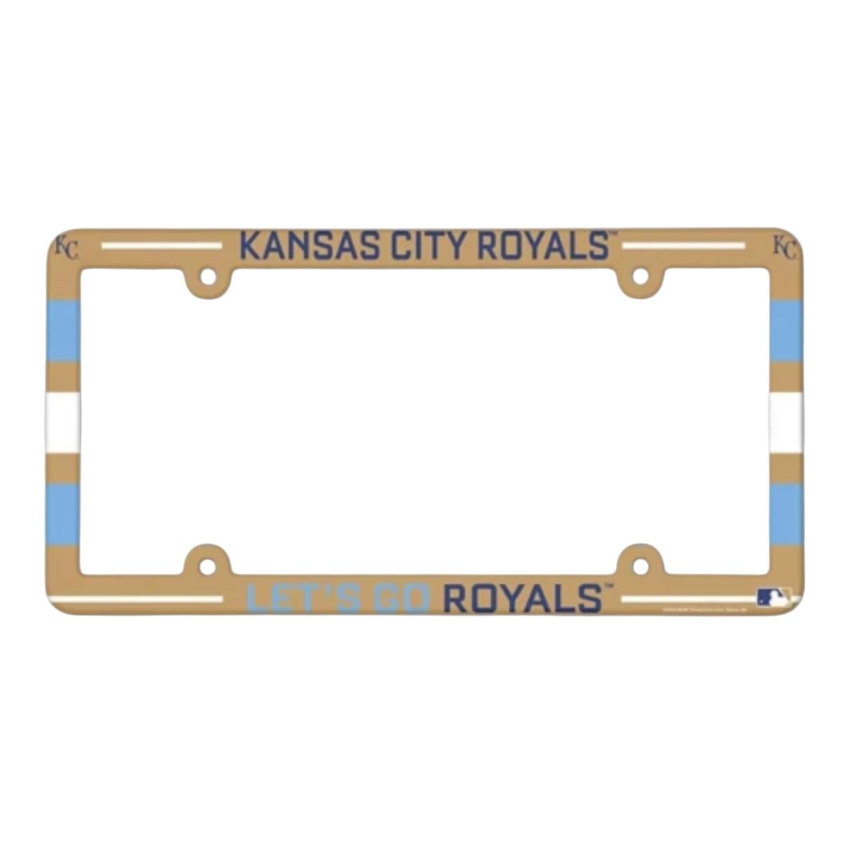 Kansas City Royals Plastic License Plate Frame