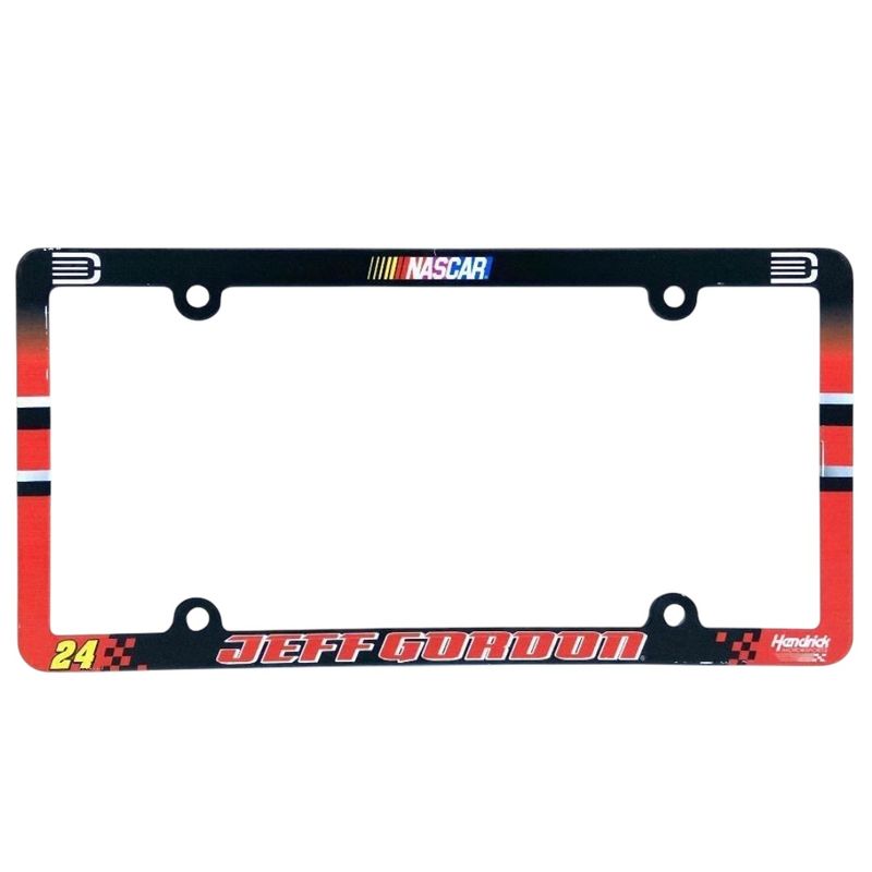 Jeff Gordon Plastic License Plate Frame Jeff Gordon Plastic License Plate Frame