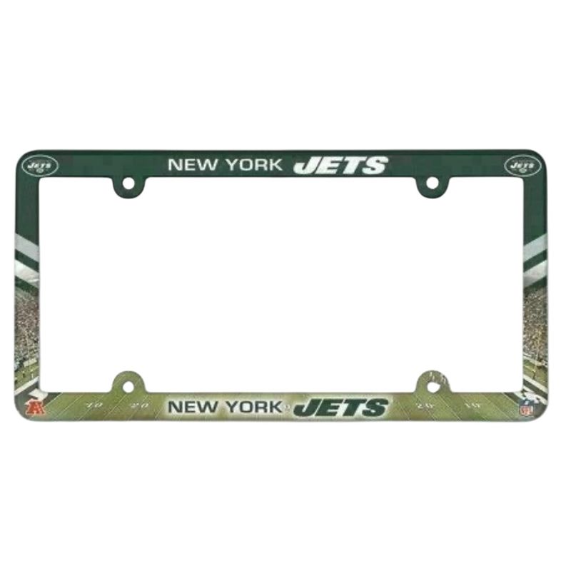 New York Jets Plastic License Plate Frame New York Jets Plastic License Plate Frame