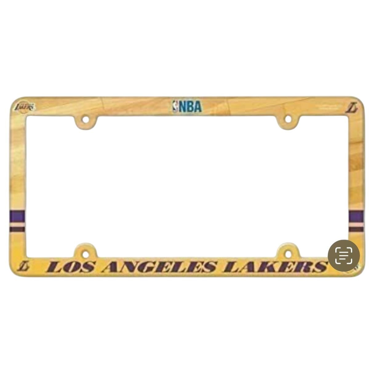Los Angeles Lakers Plastic License Plate Frame