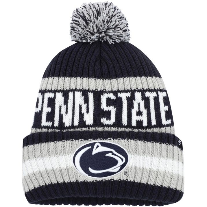 Penn State Nittany Lions Men’s 47 Bering Cuffed Pom Knit Hat