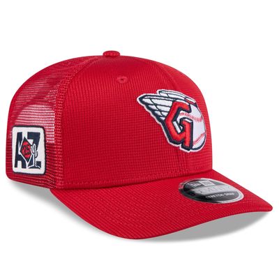 Cleveland Guardians Men's 2025 Spring Training New Era 9Seventy Stretch-Snap Hat