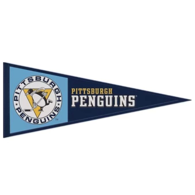 Pittsburgh Penguins 13" x 32" Wool Pennant