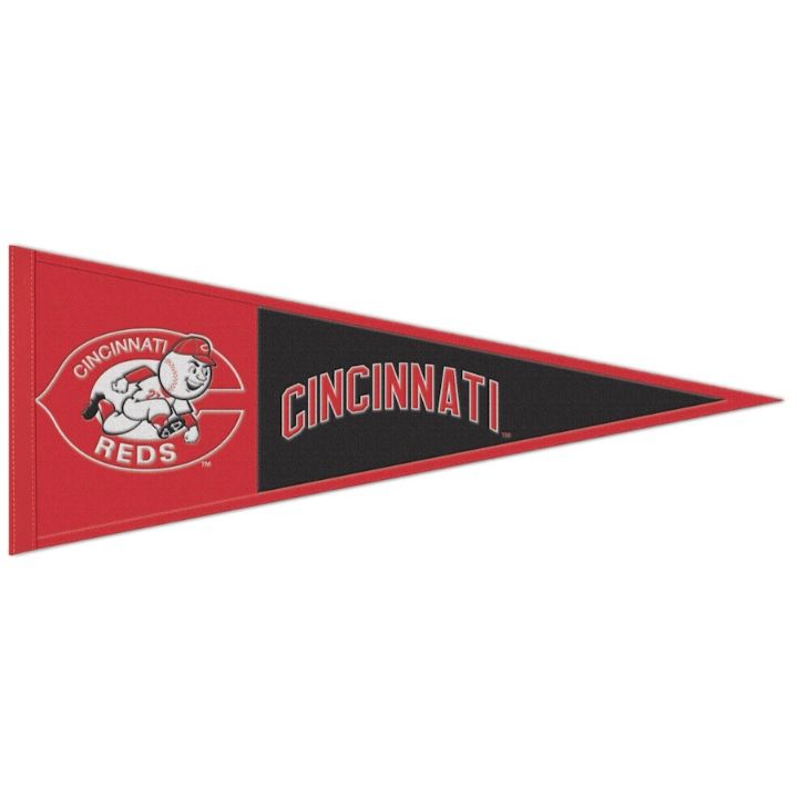 Cincinnati Reds 13” x 32” Wool Pennant