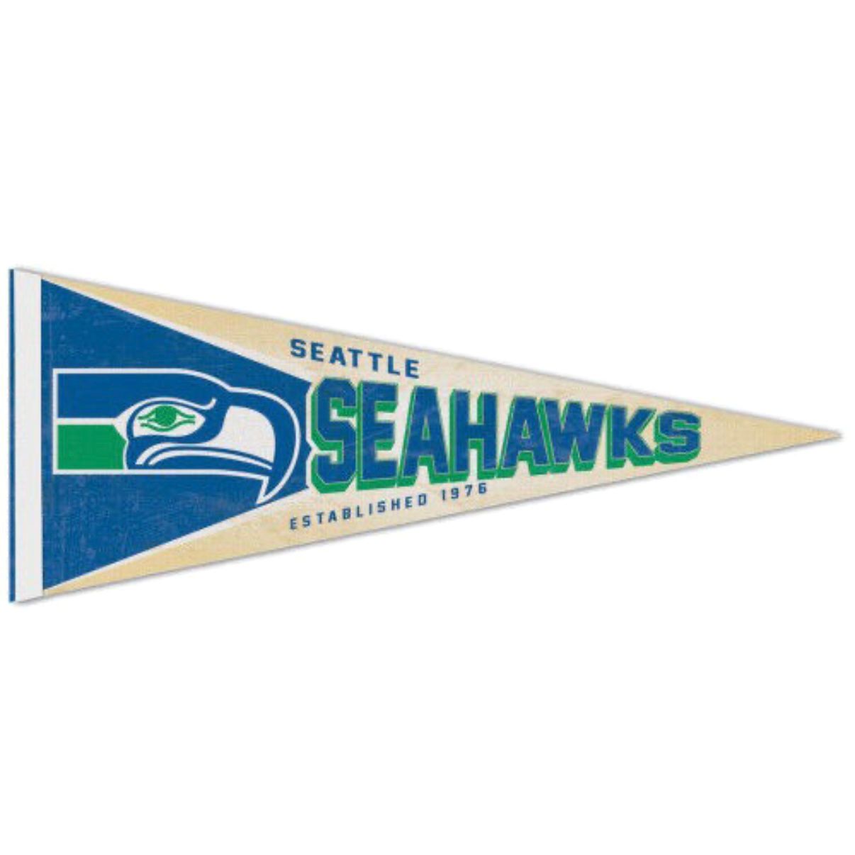 Seattle Seahawks Historic 12" x 30" Premium Pennant