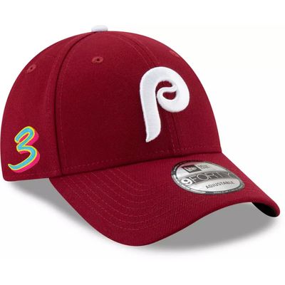 Philadelphia Phillies Bryce Harper Men’s Maroon New Era 2024 Player’s Weekend 9FORTY Adjustable Hat