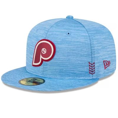Philadelphia Phillies Men's Light Blue 2024 New Era 59Fifty Fitted Hat