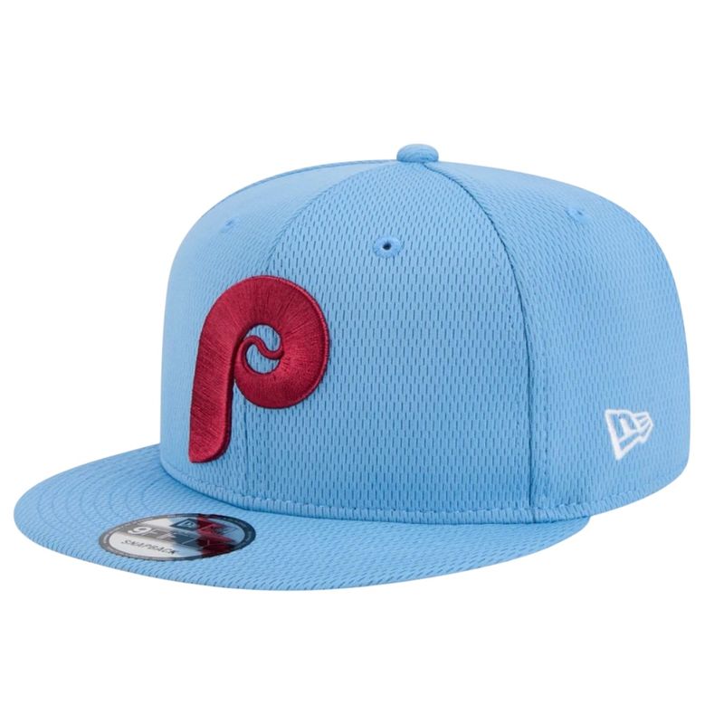 Philadelphia Phillies Men's Light Blue 2025 Alternate New Era 9Fifty Snapback Hat