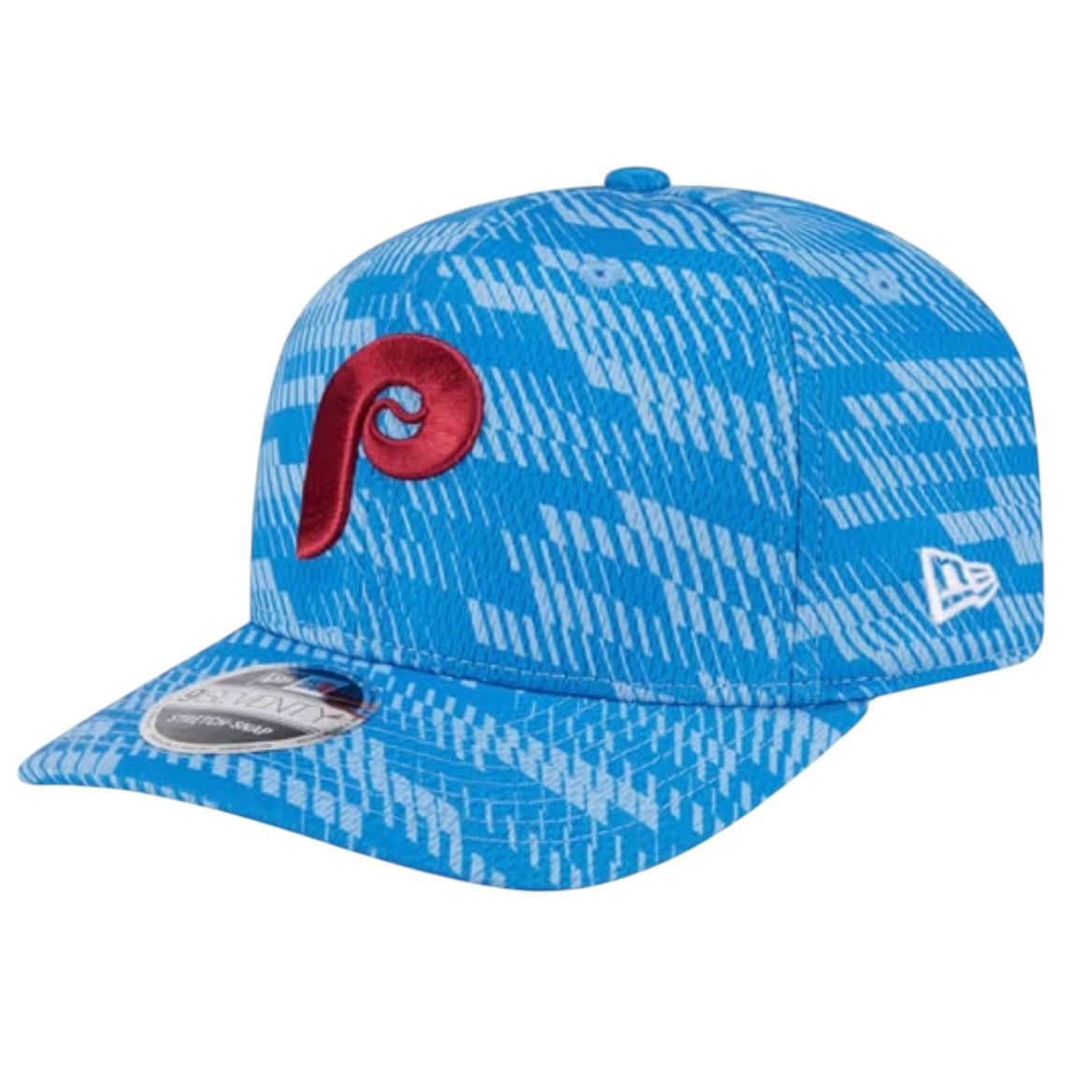 Philadelphia Phillies Men's Alternate Blue 2025 Spring Training New Era 9Seventy Stretch-Snap Hat