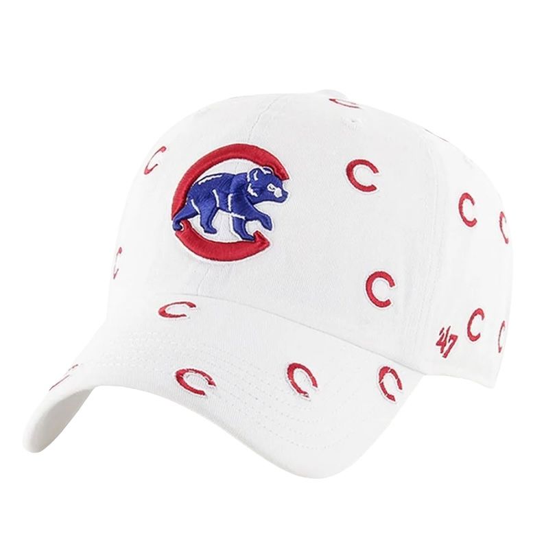 Chicago Cubs Women’s Confetti Clean Up Adjustable Style 47 Brand Hat