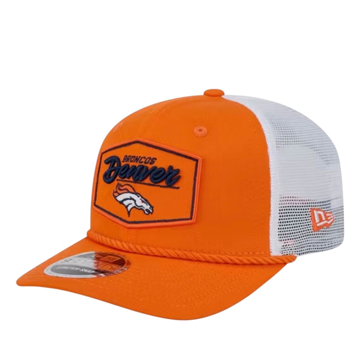Denver Broncos Men's Orange New Era NFL 9Seventy Stretch-Snap Hat