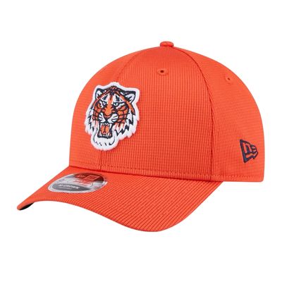 Detroit Tigers Men’s Orange New Era 9FORTY M-Crown Adjustable Hat