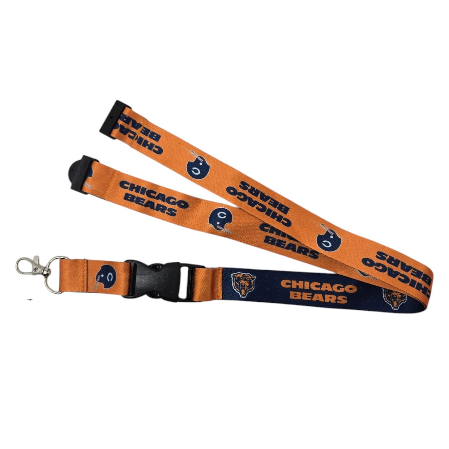 Chicago Bears  Reversible Historic 1" Lanyard