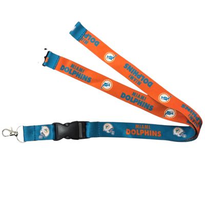 Miami Dolphins Reversible Historic Lanyard