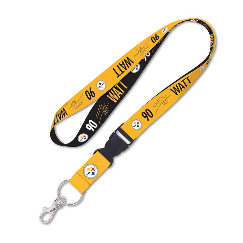 Pittsburgh Steelers TJ Watt 1" Lanyard