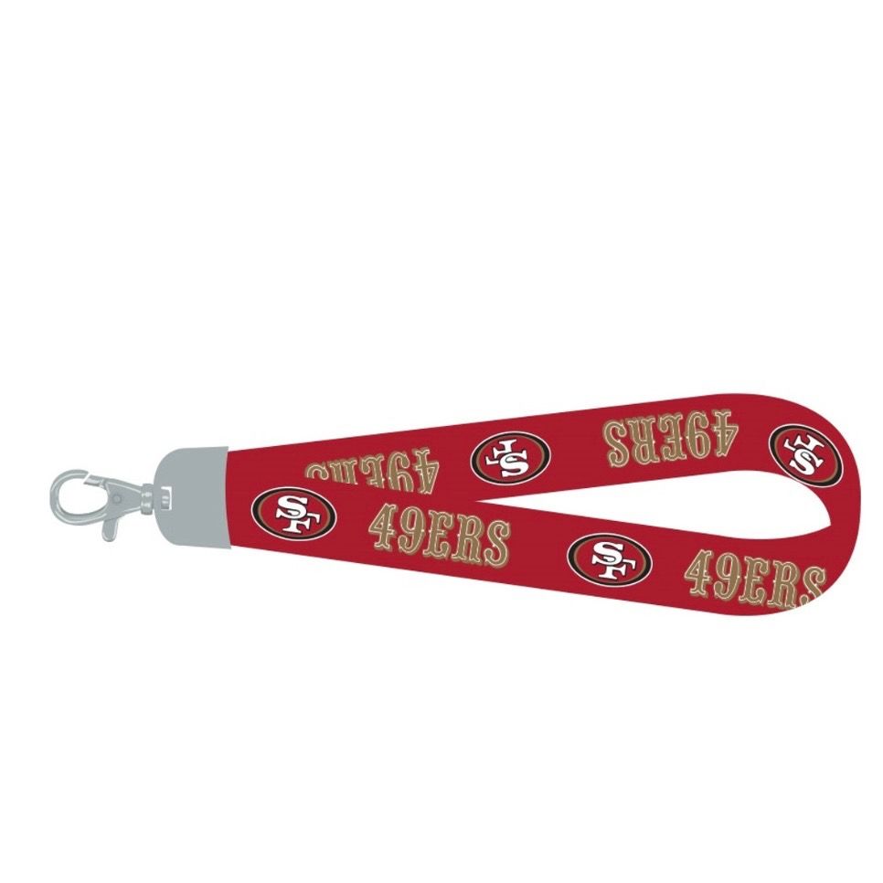 San Francisco 49ers Key Chain Strap Lanyard