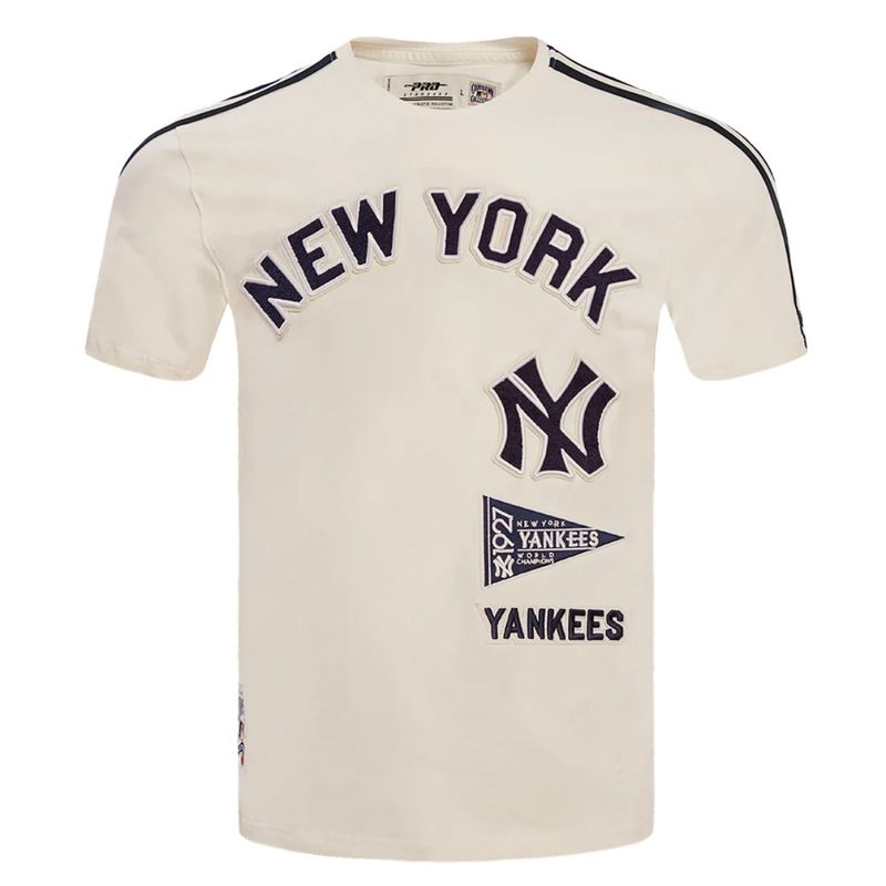 New York Yankees Men’s Cream Pro Standard Retro Classic Striped Shirt