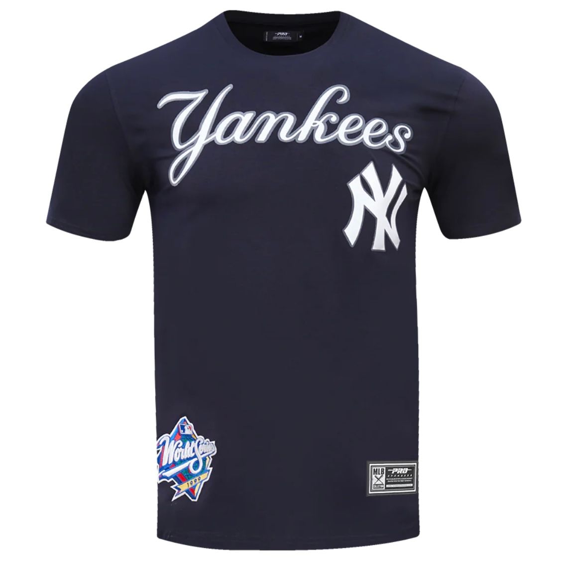 New York Yankees Men’s Navy Pro Standard Logo Pro Team Taping Shirt