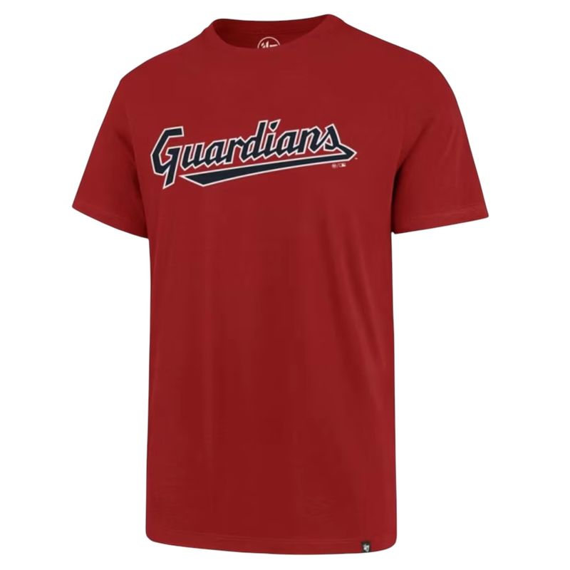 Cleveland Guardians Men's Red 47 Brand Imprint T-Shirt