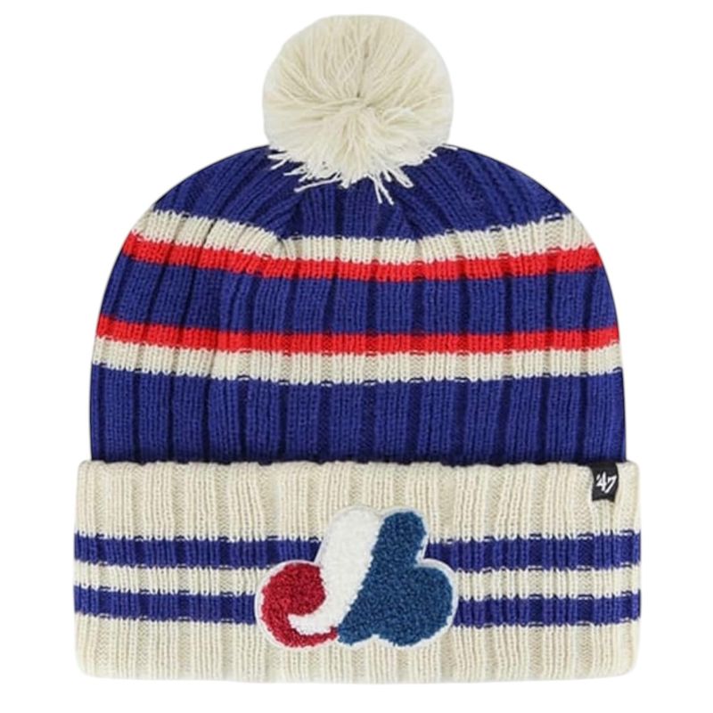 Montreal Expos Men’s 47 Cuffed Pom Knit Hat