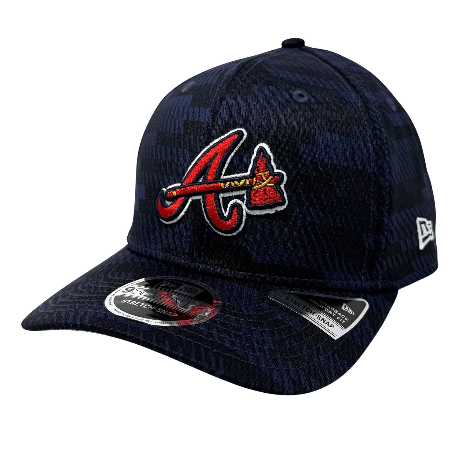 Atlanta Braves Men's 2025 Spring Training New Era 9Seventy Stretch-Snap Hat