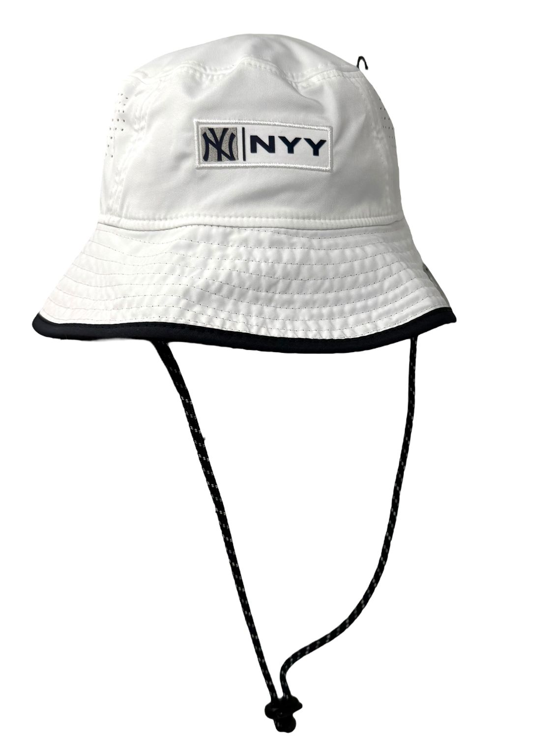 New York Yankees Men’s White Packable New Era Bucket Hat