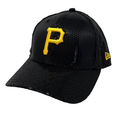 Pittsburgh Pirates Women's Sequin New Era 9Forty Adjustable Hat