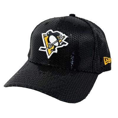 Pittsburgh Penguins Women's Sequin New Era 9Forty Adjustable Hat Pittsburgh Penguins Women's Sequin New Era 9Forty Adjustable Hat