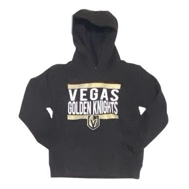 Vegas Golden Knights Kids Black Outerstuff Hoodie