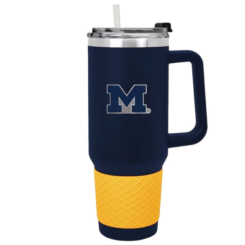 Michigan Wolverines 40oz Colossus Travel Mug