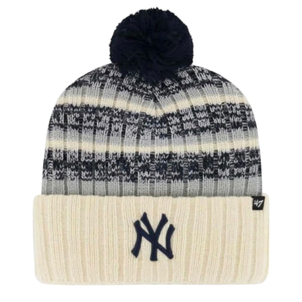 New York Yankees Men’s Tavern 47 Brand Cuffed Pom Knit Hat