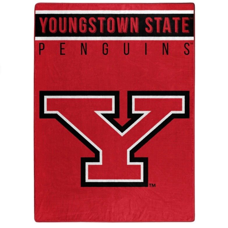 Youngstown State Penguins 50" x 60" Signature Plush Raschel Blanket
