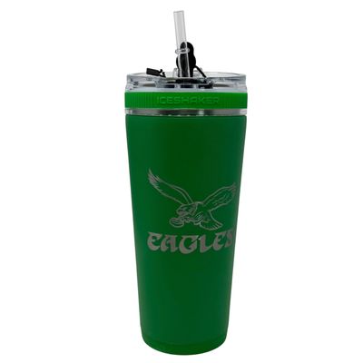 Philadelphia Eagles Historic 26oz 4D Stainless Steel Ice Shaker Bottle