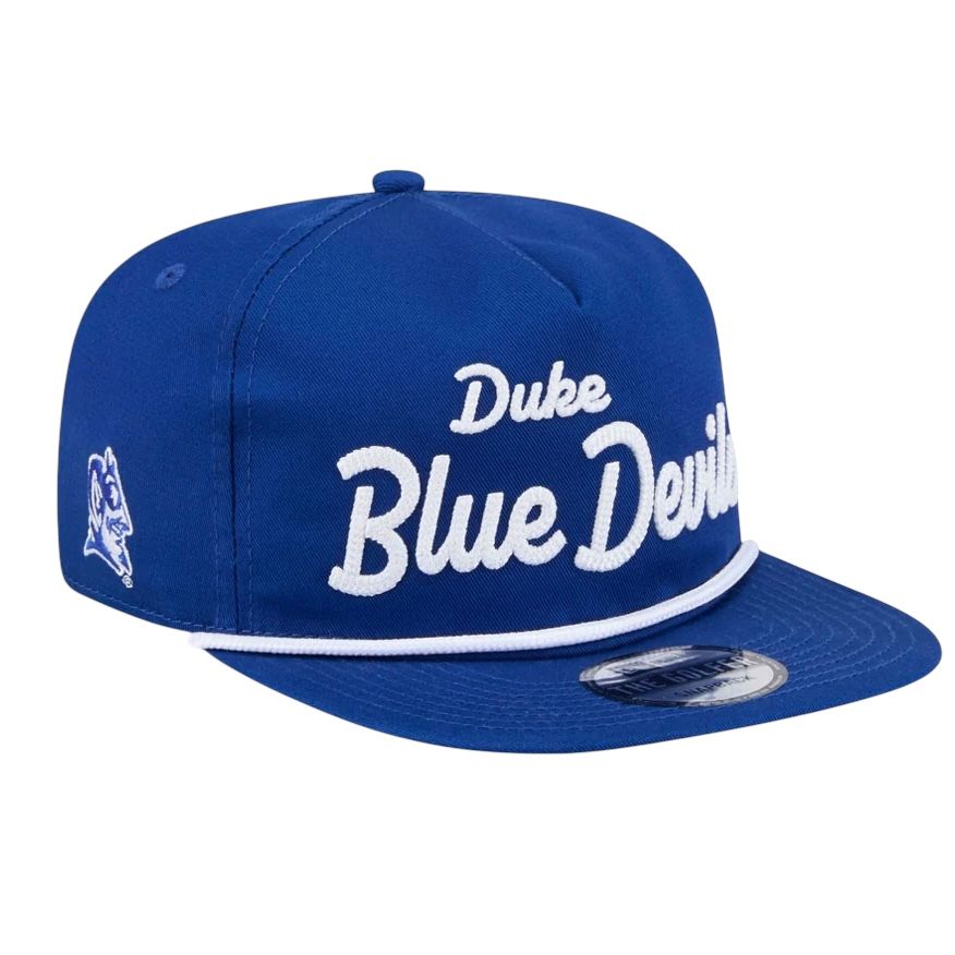 Duke Blue Devils Men's New Era The Golfer Snapback Hat
