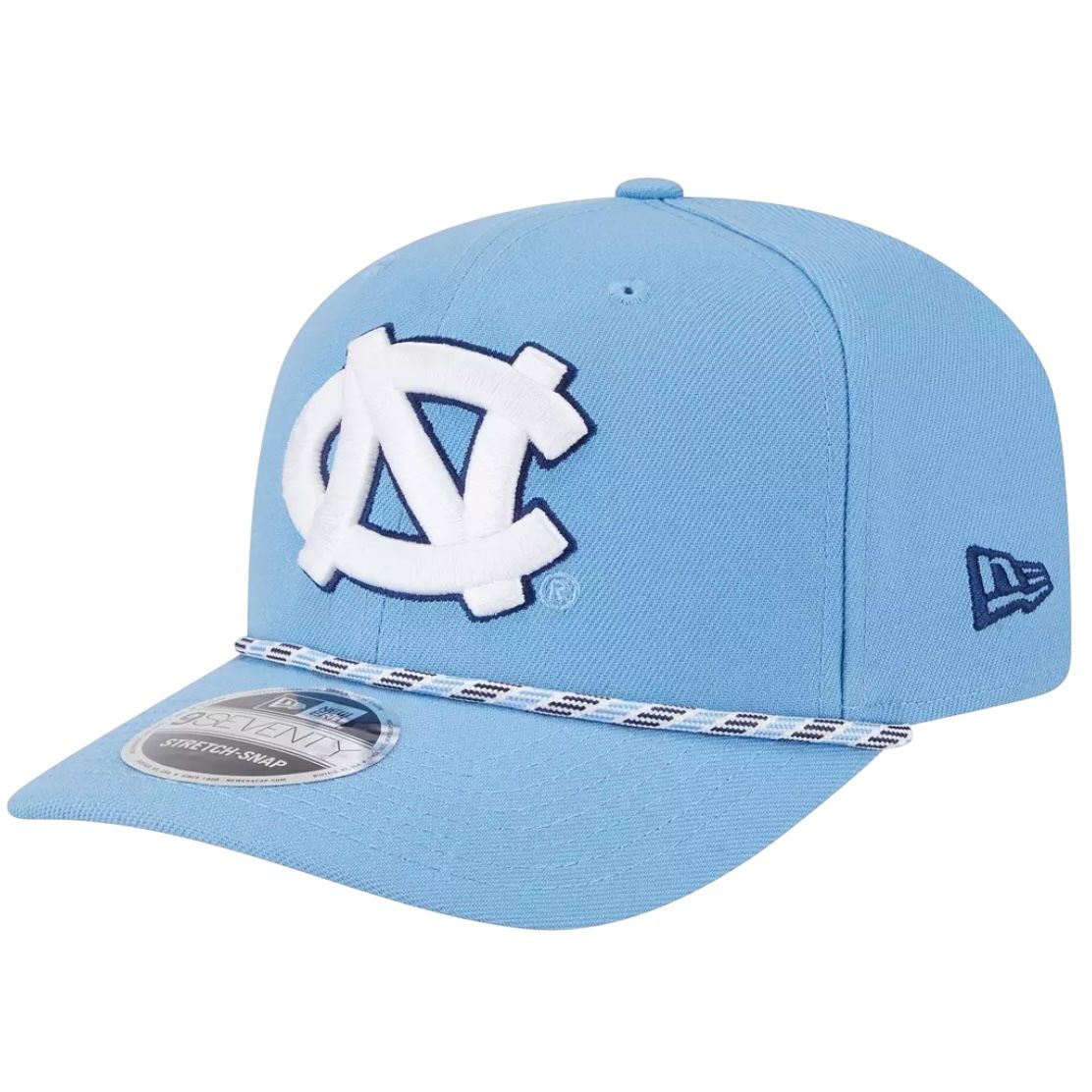 North Carolina Tar Heels Men's Multi Rope New Era NCAA 9Seventy Stretch-Snap Hat