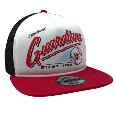 Cleveland Guardians Men's New Era 9Fifty Trucker Snapback Hat