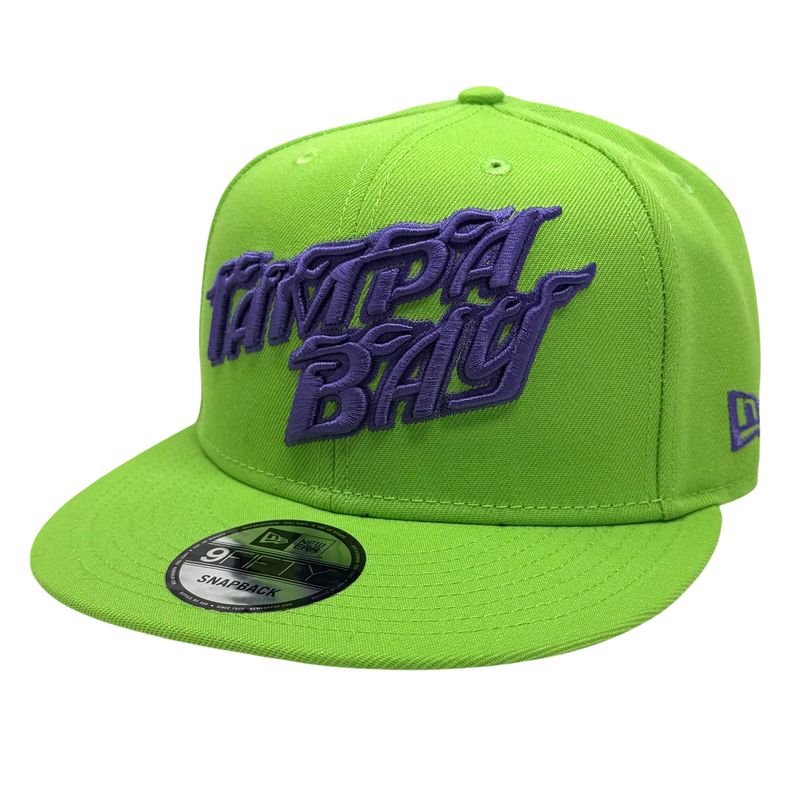 Tampa Bay Rays Men’s Neon City Connect New Era Snapback Adjustable Hat
