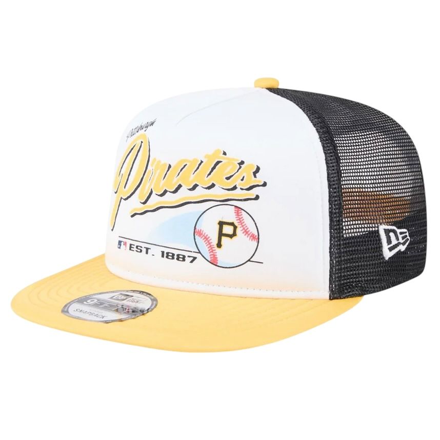 Pittsburgh Pirates Men's New Era 9Fifty Trucker Snapback Hat