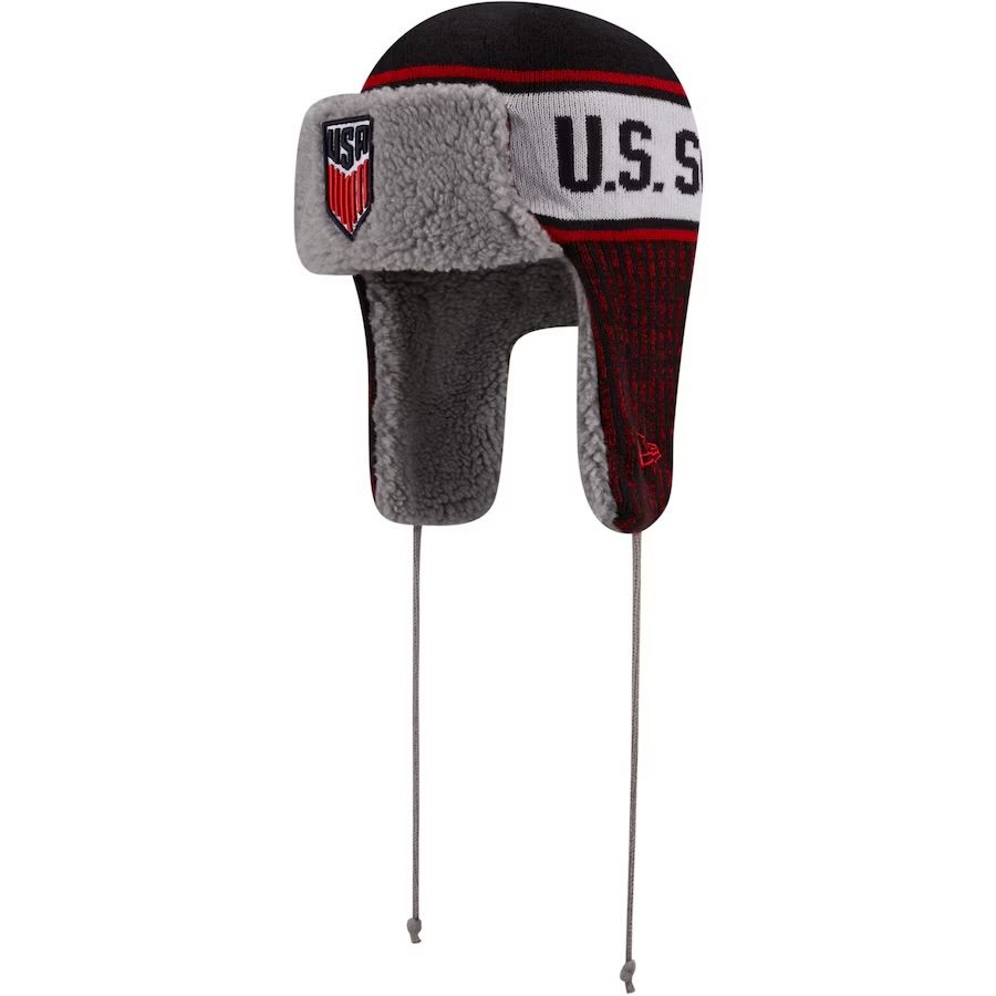 USA Soccer Men’s Trapper Knit Hat