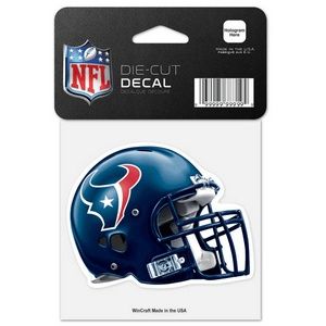 Houston Texans Logo 4" x 4" Perfect Cut Color Decal